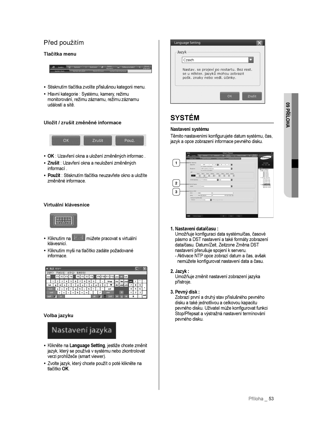 Samsung SHR-6042P, SHR-6040P manual Před použitím 