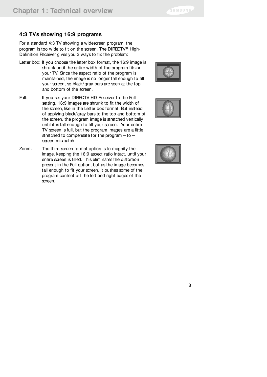 Samsung SIR-TS160 owner manual TVs showing 169 programs 