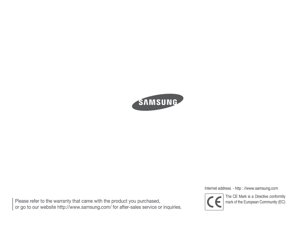 Samsung SL202 user manual 