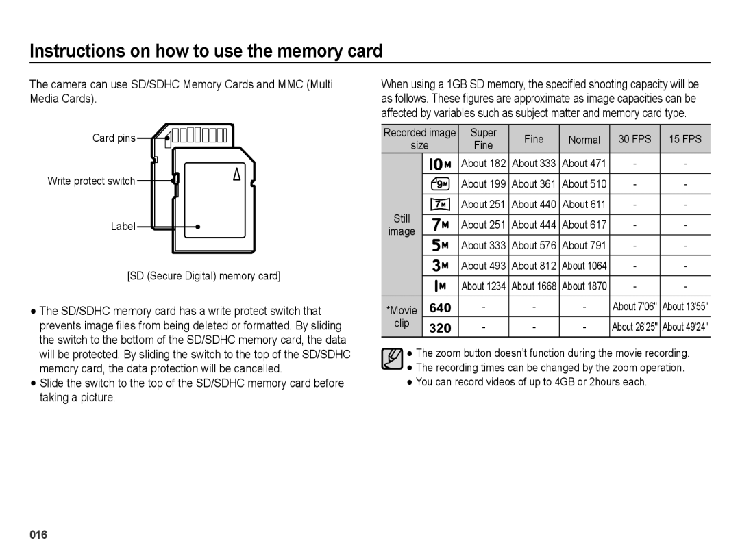 Samsung SL202 user manual 016 