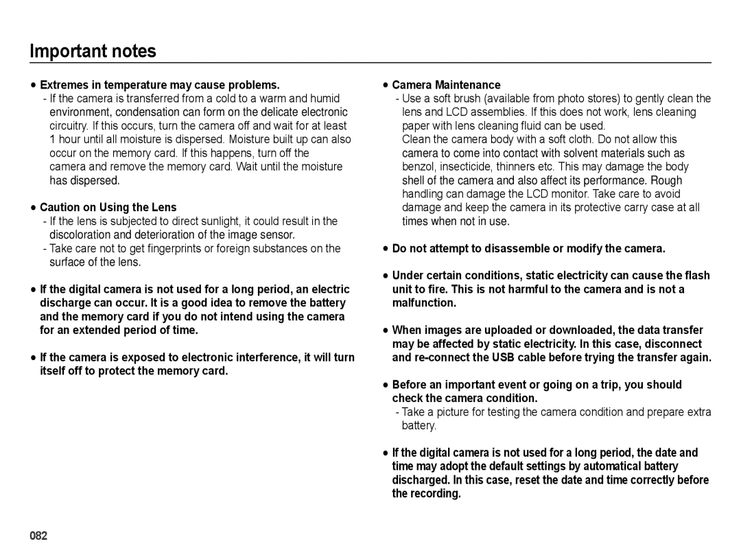 Samsung SL605 user manual 082 