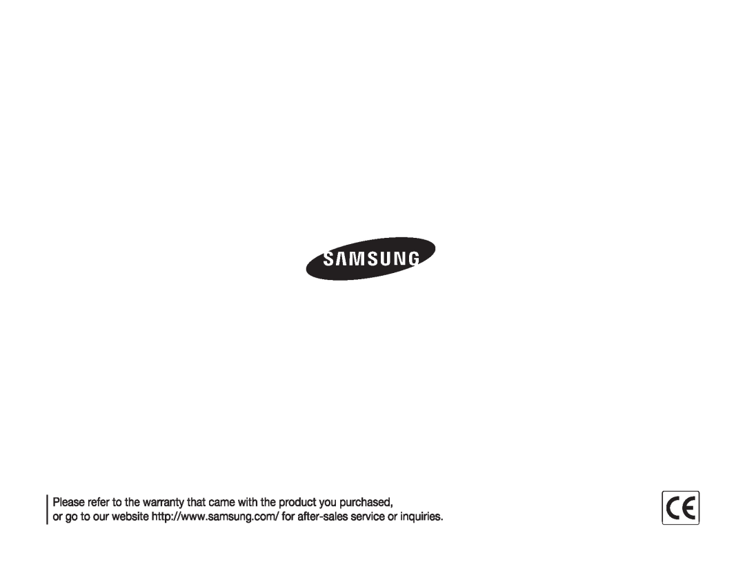 Samsung SL605 user manual 