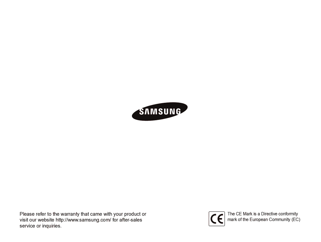 Samsung SL820 user manual 