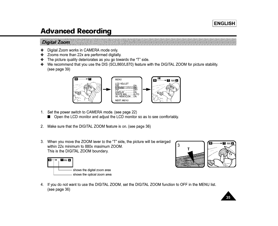 Samsung SC-L810, SL870, SL860 manual H880 