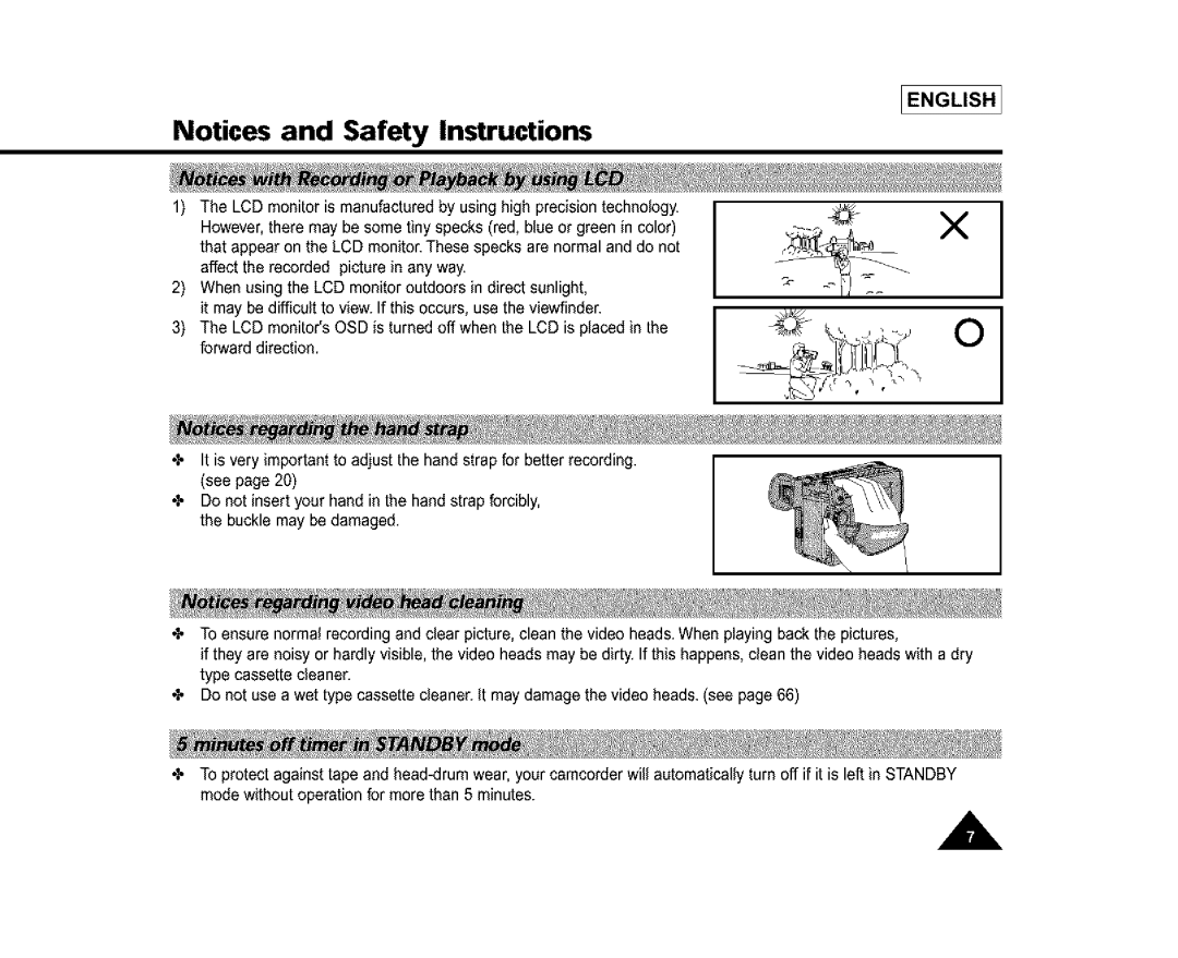 Samsung SL860, SL870, SC-L810 manual English 