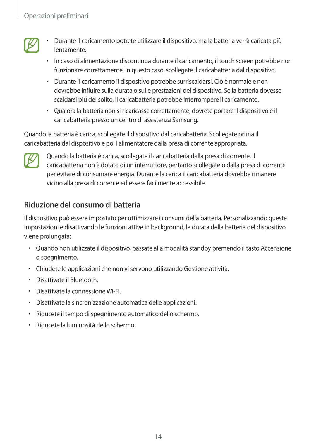 Samsung SM-A300FZKUPRT, SM-A300FZDUXEO, SM-A300FZWUDBT, SM-A300FZKUDBT, SM-A300FZSUIDE manual Riduzione del consumo di batteria 