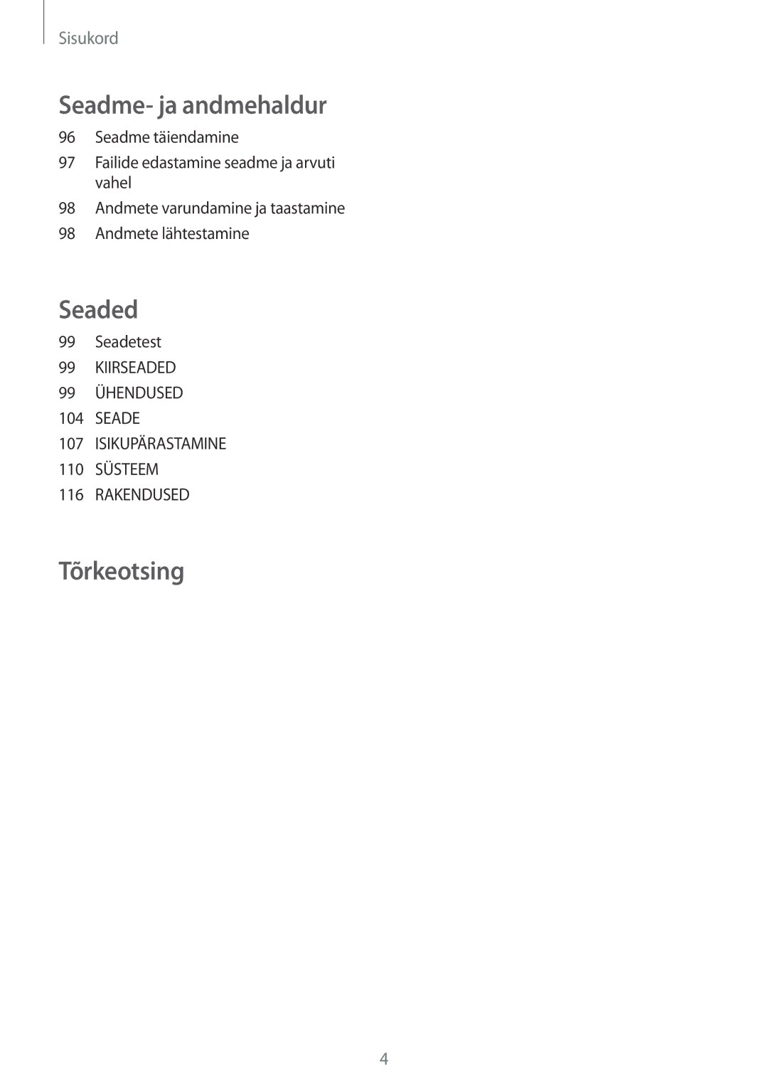 Samsung SM-A300FZWDROM, SM-A300FZKDROM, SM-A300FZDUSEB manual Seaded 