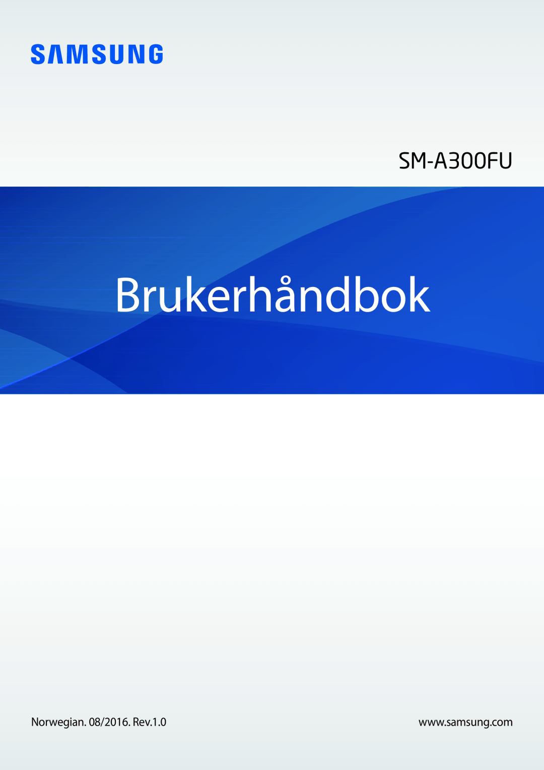 Samsung SM-A300FZWUTEN, SM-A300FZKUNEE, SM-A300FZSUNEE, SM-A300FZBUNEE, SM-A300FZSUTEN, SM-A300FZKUHTS manual Brukerhåndbok 