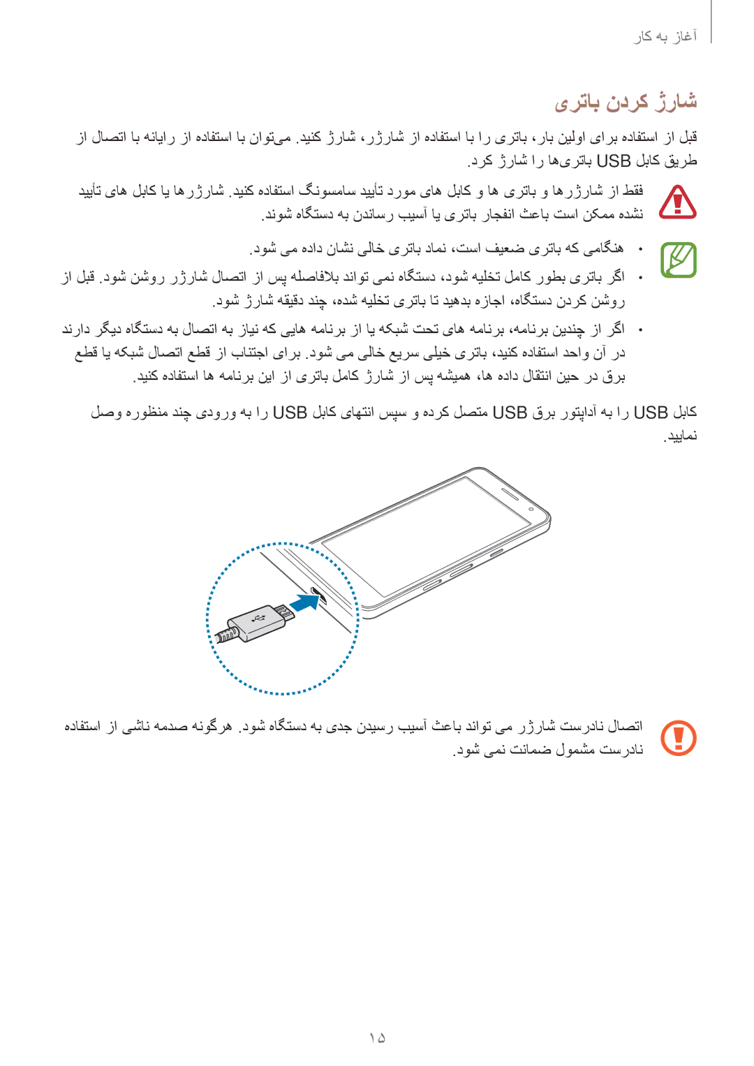 Samsung SM-A300HZKDEGY, SM-A300HZDDEGY, SM-A300HZWDKSA, SM-A300HZKDTHR, SM-A300HZWDEGY, SM-A300HZWDTHR manual یرتاب ندرک ژراش 