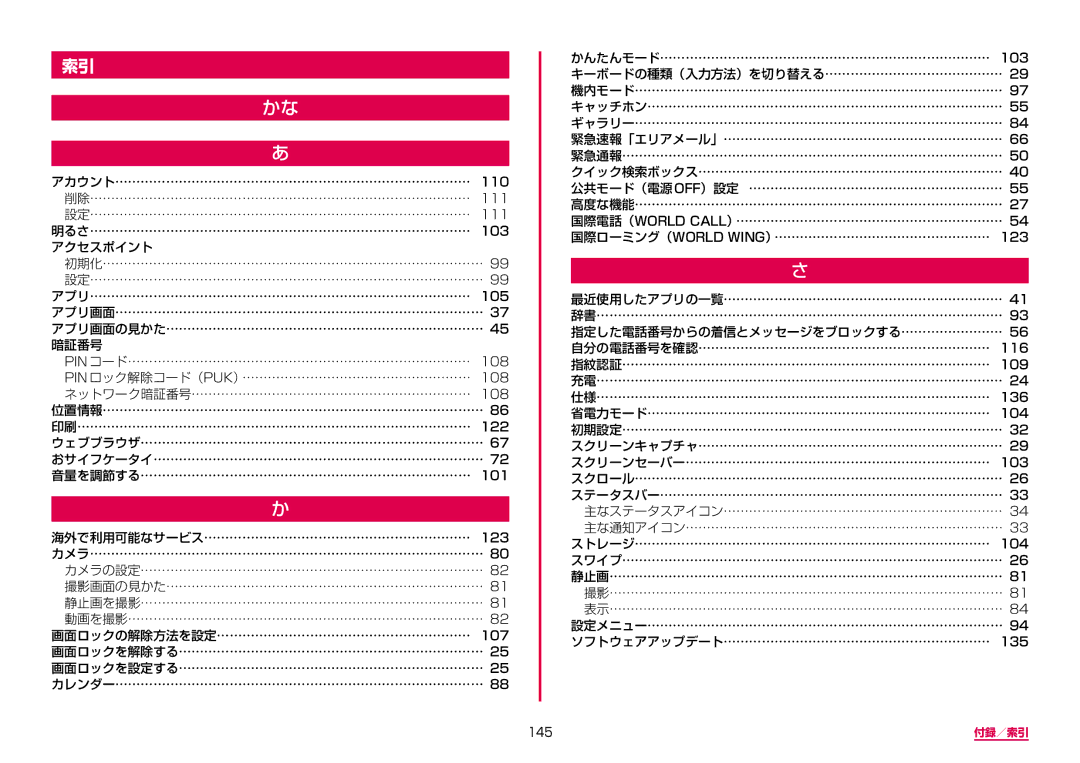 Samsung SM-A310DZWADCM, SM-A310DZKADCM, SM-A310DZGADCM, SM-A310DZIADCM manual アクセスポイント, 145 