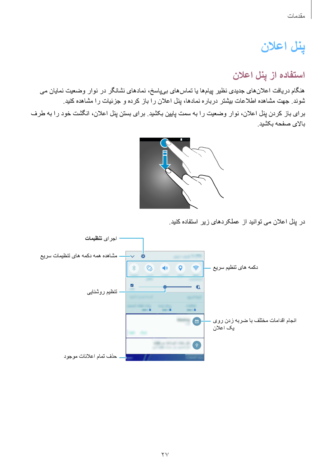 Samsung SM-A310FEDDKSA, SM-A310FZDDKSA, SM-A310FZKDKSA manual نلاعا لنپ زا هدافتسا 