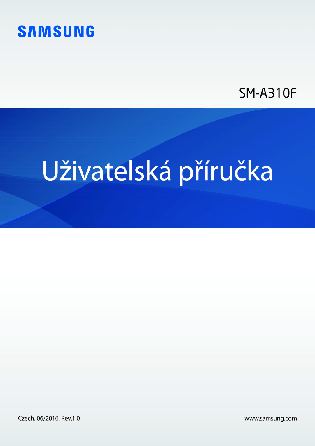 Samsung SM-A310FZKAO2C manual Uživatelská příručka 