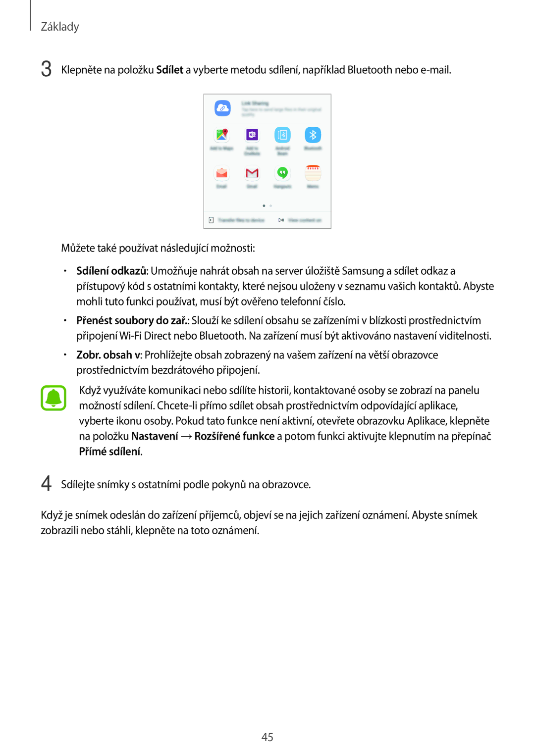 Samsung SM-A310FZKAO2C manual Základy 