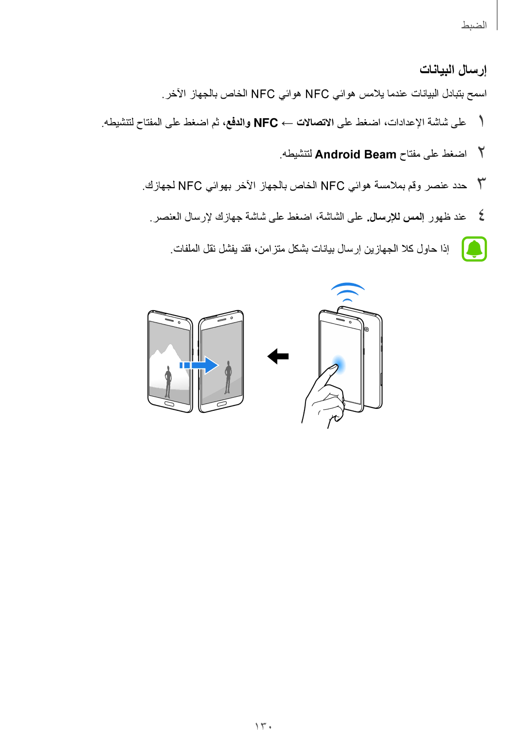 Samsung SM-A320FZIDKSA, SM-A320FZDDKSA, SM-A320FZKDKSA, SM-A320FZBDKSA manual تانايبلا لاسرإ 