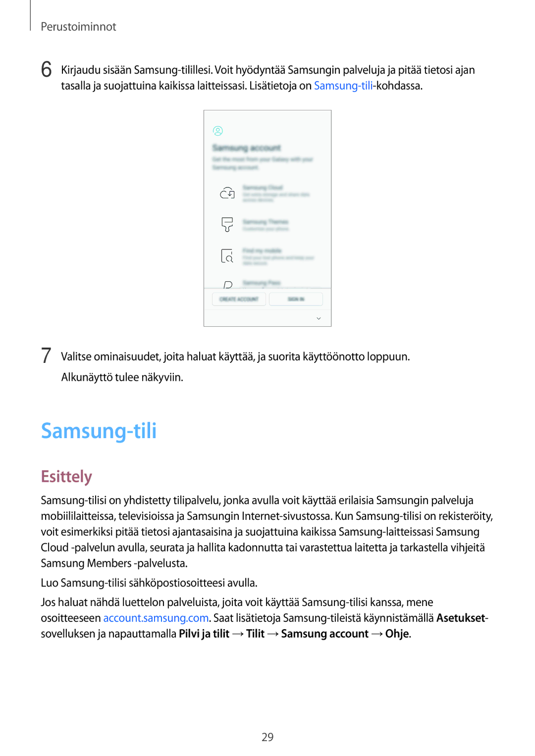 Samsung SM-A320FZINNEE, SM-A320FZKNNEE, SM-A520FZIANEE, SM-A320FZDNNEE, SM-A520FZDANEE, SM-A520FZKANEE Samsung-tili, Esittely 