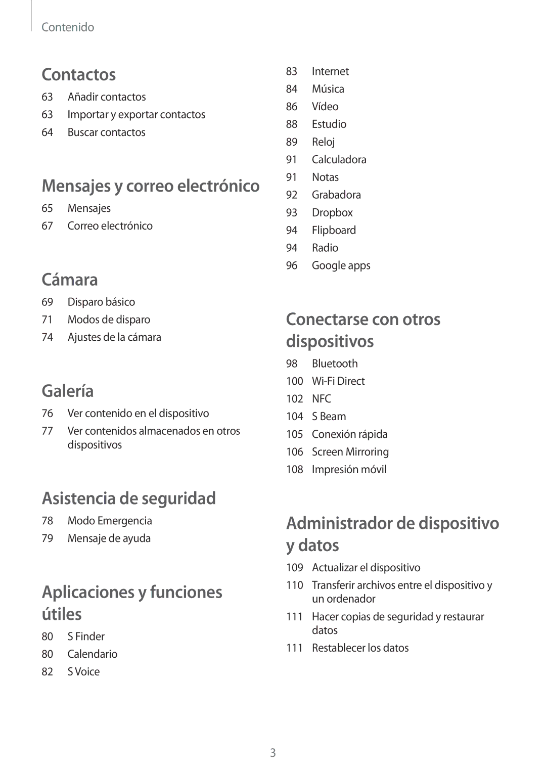 Samsung SM-A500FZDUPHE, SM-A500FZSUPHE, SM-A500FZKUPHE manual Cámara 