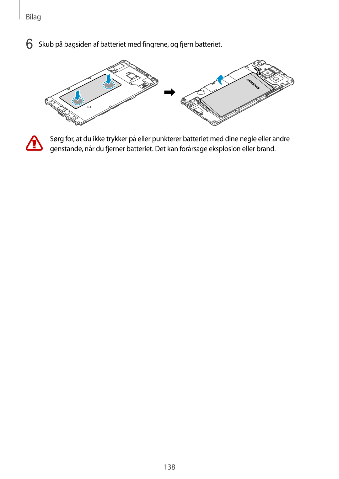 Samsung SM-A500FZWUNEE manual 138 