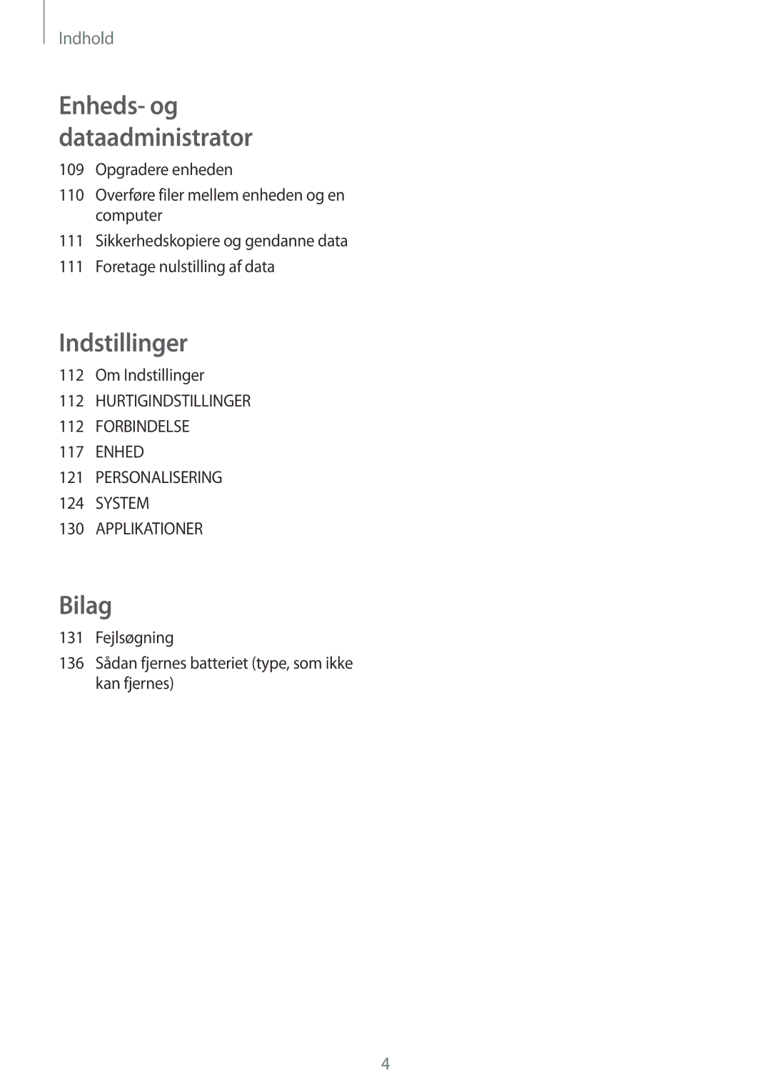 Samsung SM-A500FZWUNEE manual Bilag 