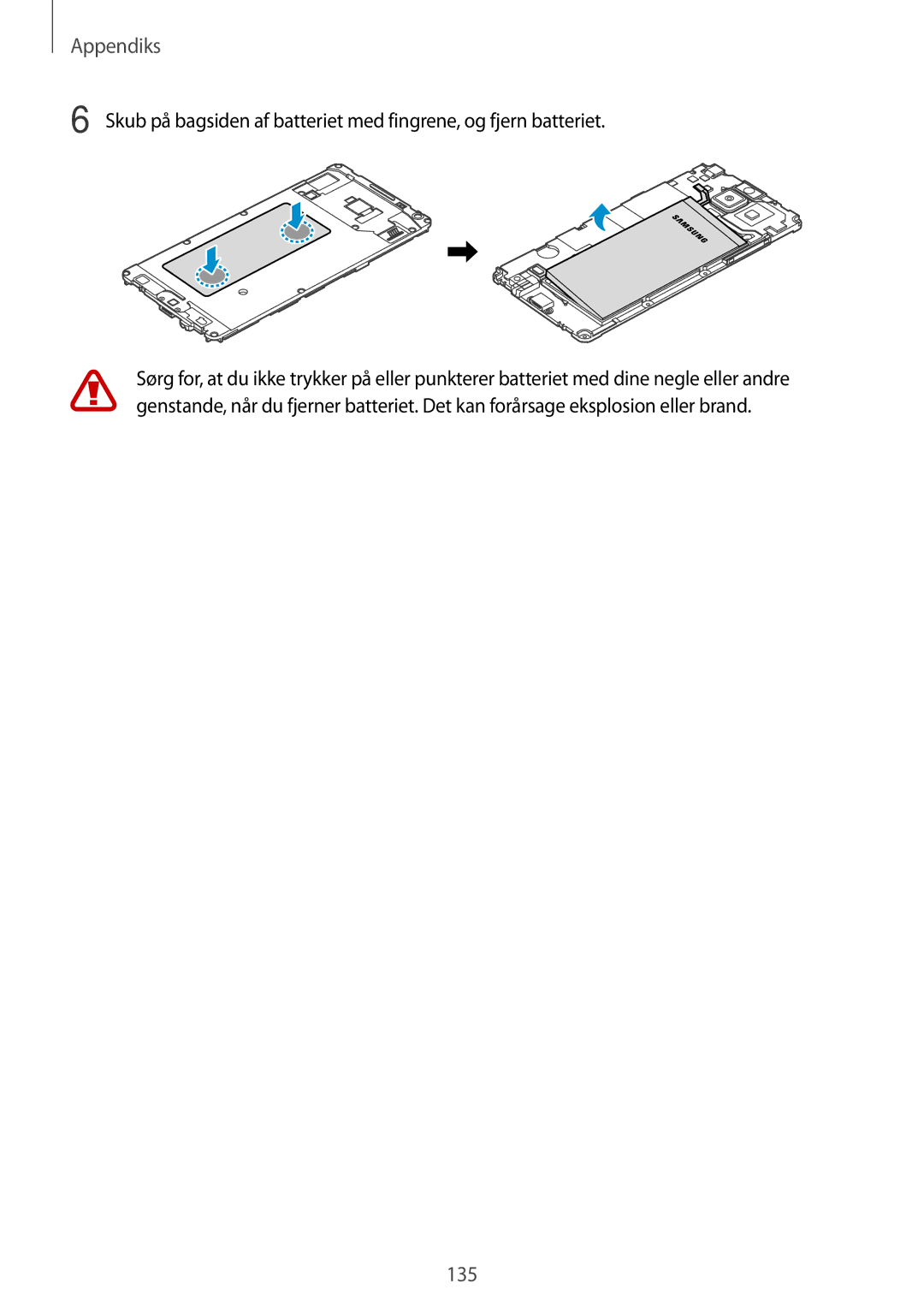 Samsung SM-A500FZWUNEE manual 135 