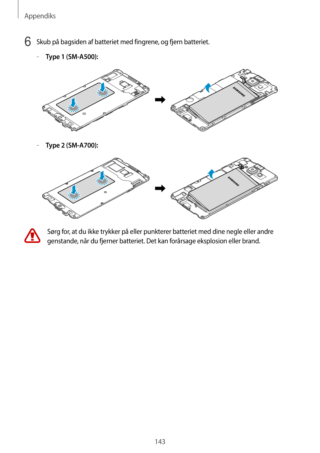 Samsung SM-A500FZWUNEE manual 143 