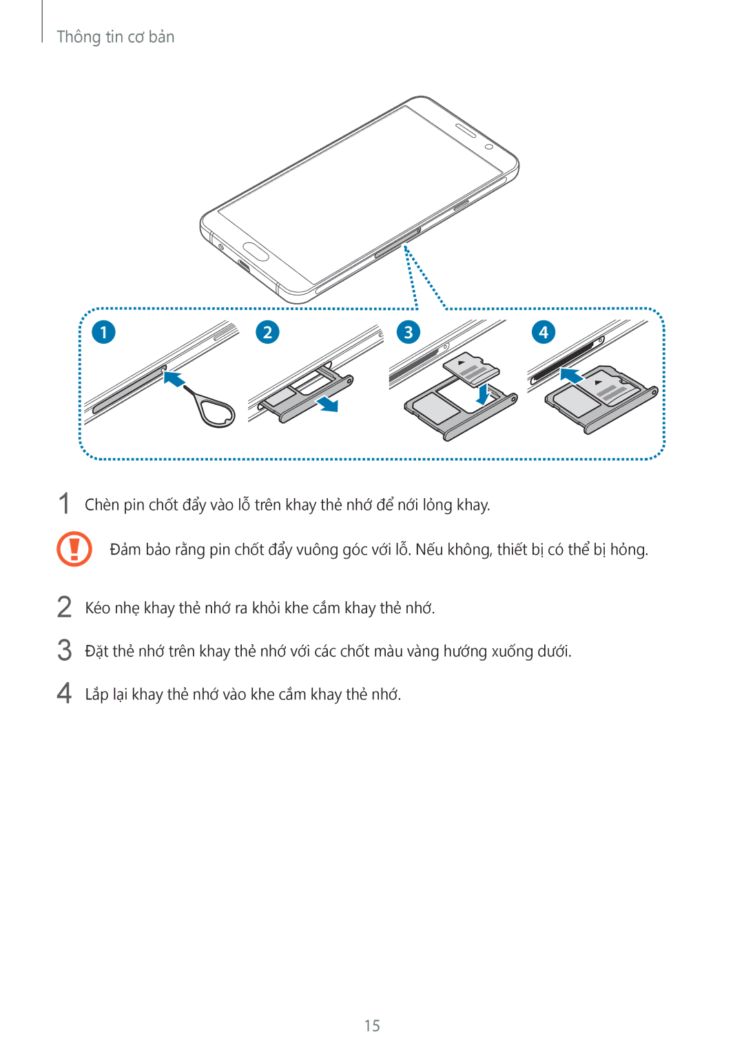 Samsung SM-A510FZDFXXV, SM-A510FZKFXXV, SM-A510FEDFXXV manual Thông tin cơ bản 