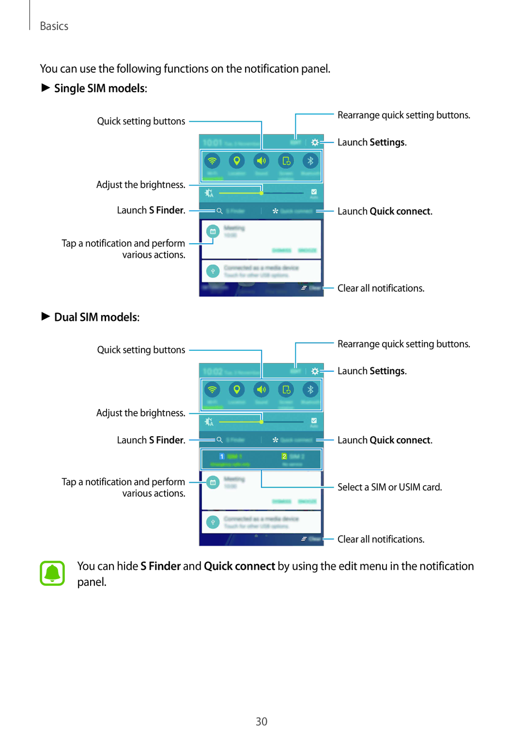 Samsung SM-A510FZKAILO manual Launch Quick connect 