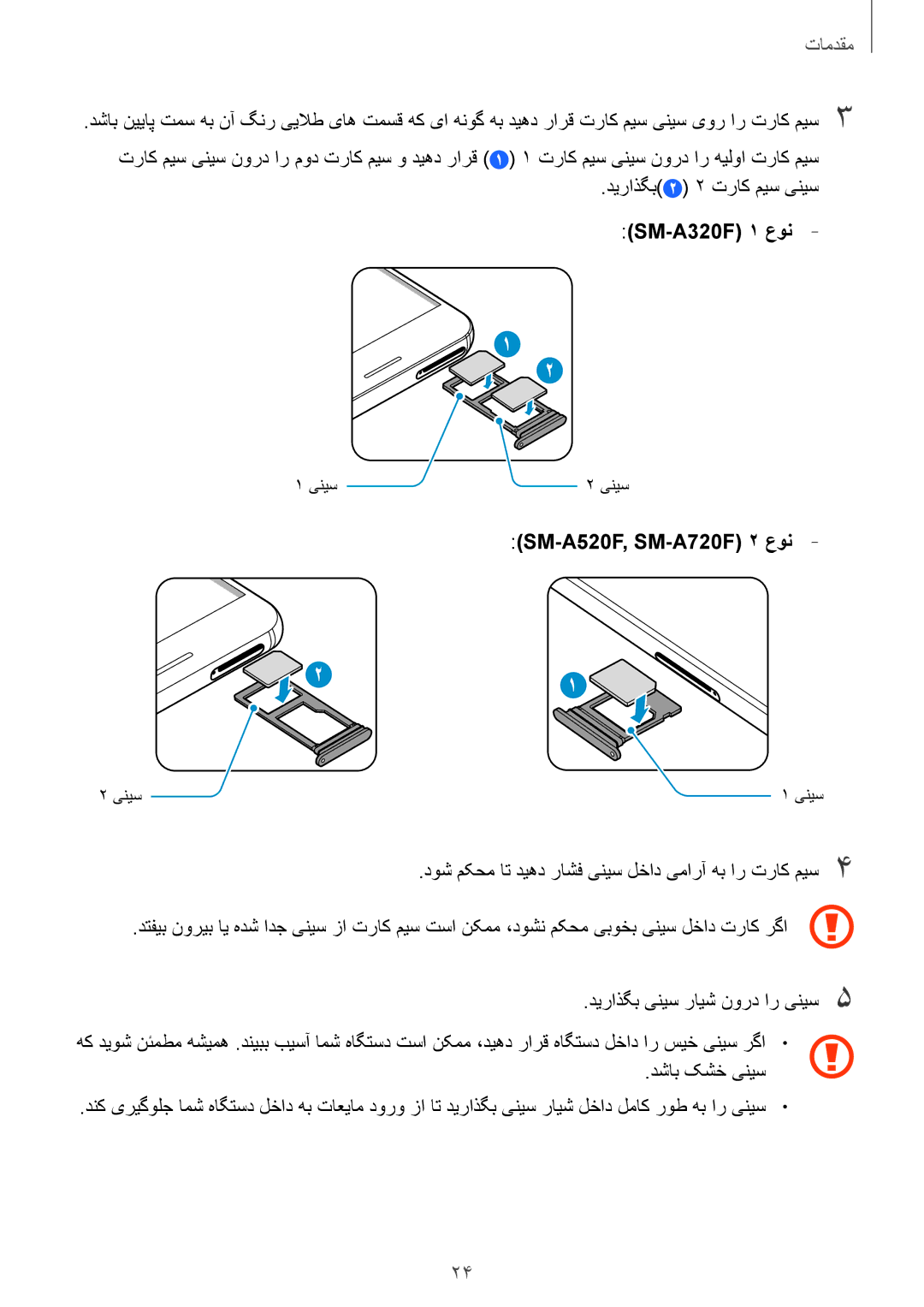 Samsung SM-A520FZBDKSA, SM-A520FZIDKSA, SM-A520FZKDKSA, SM-A720FZDDKSA, SM-A720FZIDKSA, SM-A520FZDDKSA, SM-A720FZBDKSA ﯽﻧﻳﺳ 