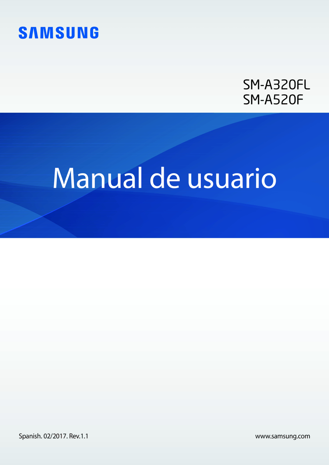 Samsung SM-A520FZBADBT, SM-A520FZIADBT, SM-A520FZKADBT, SM-A520FZDADBT, SM-A520FZBAXEF manual English /2017. Rev.1.2 