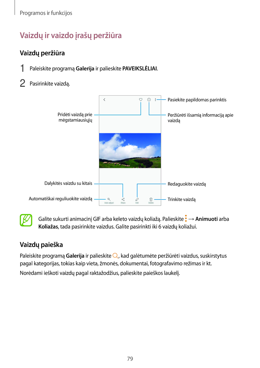 Samsung SM-A320FZKNSEB, SM-A520FZIASEB, SM-A320FZINSEB Vaizdų ir vaizdo įrašų peržiūra, Vaizdų peržiūra, Vaizdų paieška 