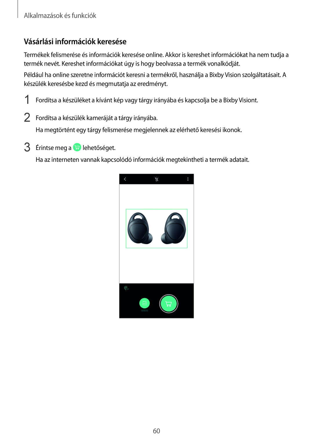 Samsung SM-A530FZDDXEH, SM-A530FZKDXEH, SM-A530FZVDXEH, SM-A530FZVAPAN, SM-A530FZKAPAN manual Vásárlási információk keresése 