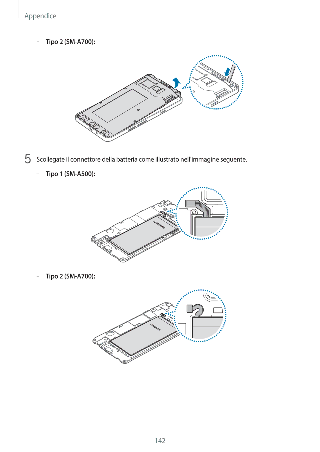 Samsung SM-A500FZSUXEO, SM-A700FZKADBT, SM-A500FZWUPRT, SM-A500FZKUDPL, SM-A500FZKUDBT, SM-A500FZKUPLS, SM-A500FZSUDBT manual 142 