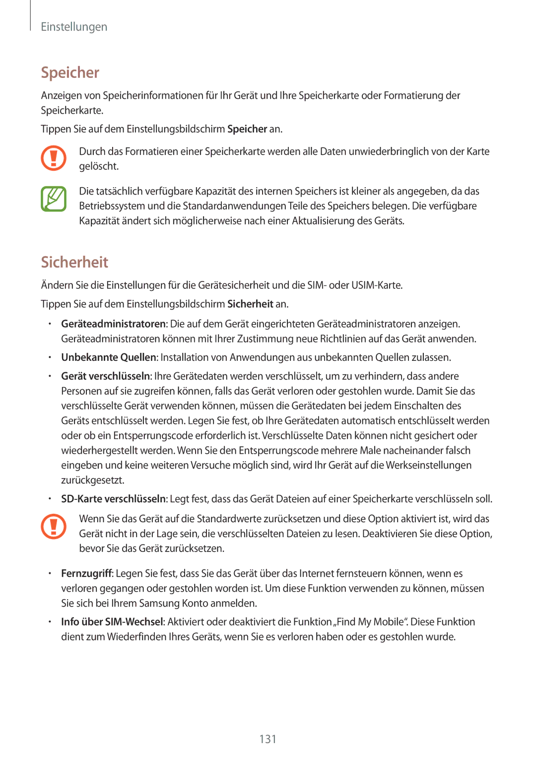 Samsung SM-A500FZKUSEB, SM-A700FZKADBT, SM-A700FZKACYO, SM-A500FZWUPRT, SM-A500FZWUDDE, SM-A500FZWUATO Speicher, Sicherheit 