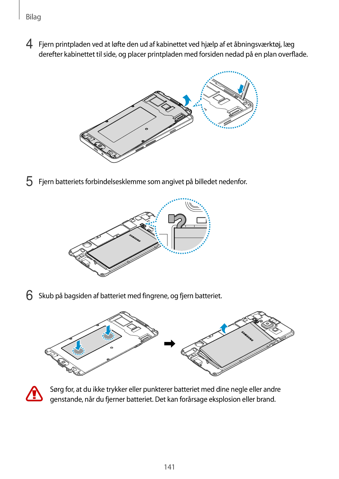 Samsung SM-A700FZKANEE, SM-A700FZDANEE, SM-A700FZWANEE manual 141 