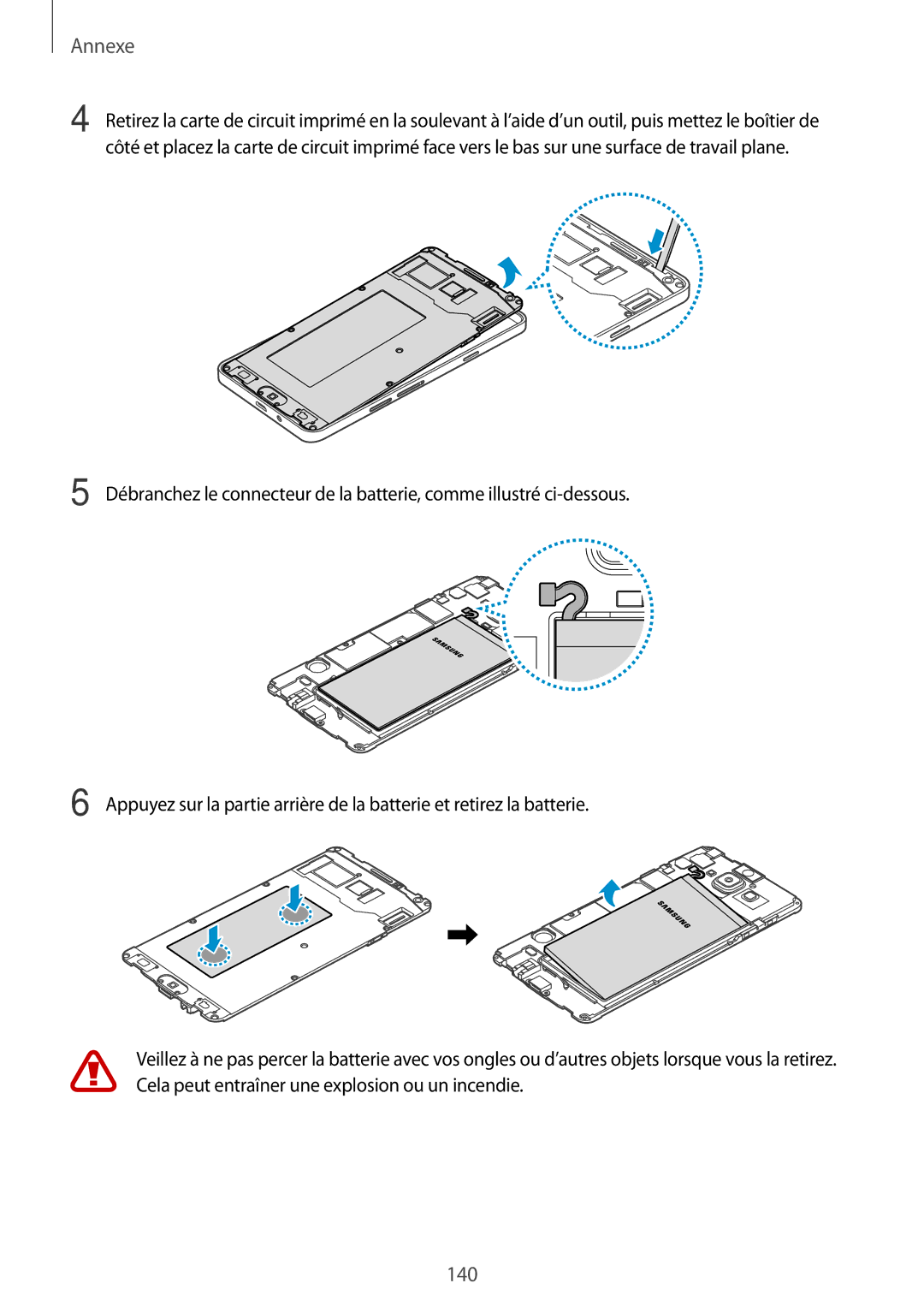 Samsung SM-A700FZKAXEF, SM-A700FZDAXEF, SM-A700FZWAFTM, SM-A700FZWAXEF manual 140 