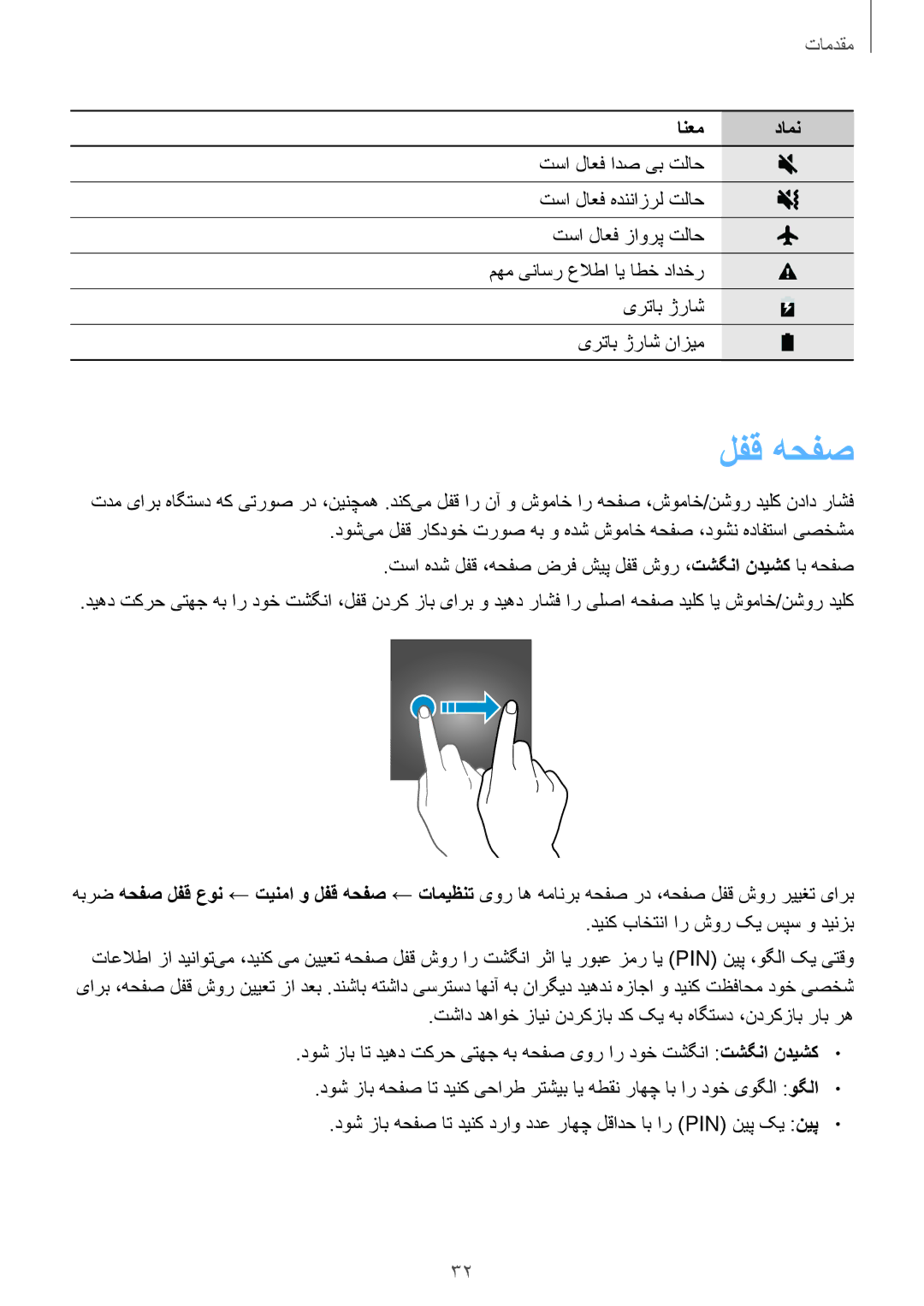 Samsung SM-A710FZWFKSA, SM-A710FZDFKSA, SM-A710FZKFKSA, SM-A310FEDDKSA, SM-A310FZDDKSA, SM-A310FZKDKSA manual لفق هحفص 