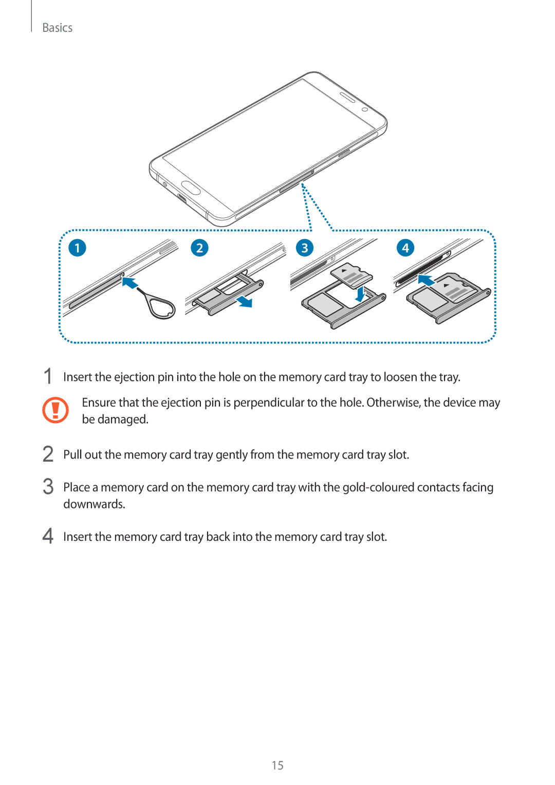 Samsung SM-A710FZDFXXV, SM-A710FZDFKSA, SM-A710FZKFKSA, SM-A710FZWFKSA, SM-A710FZKFXXV, SM-A710FEDFXXV manual Basics 