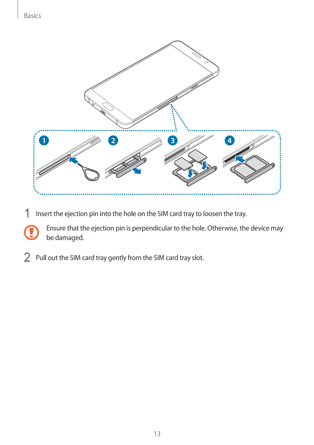 Samsung SM-A910FZDDXXV manual Be damaged 