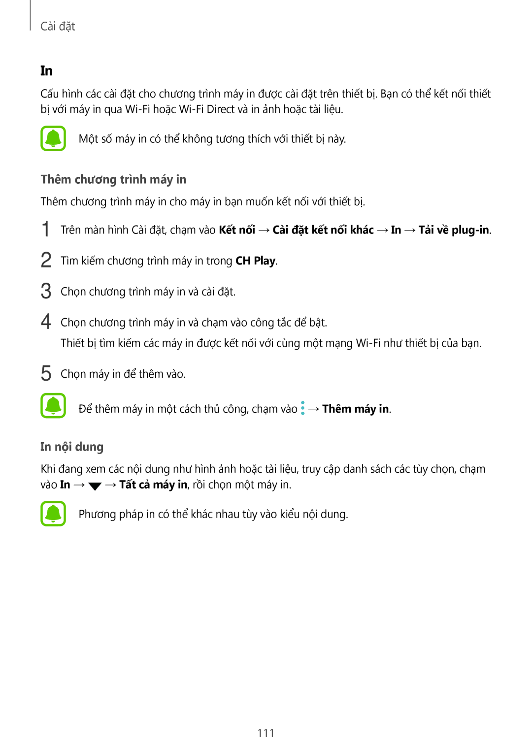 Samsung SM-A910FZDDXXV manual Thêm chương trình máy 