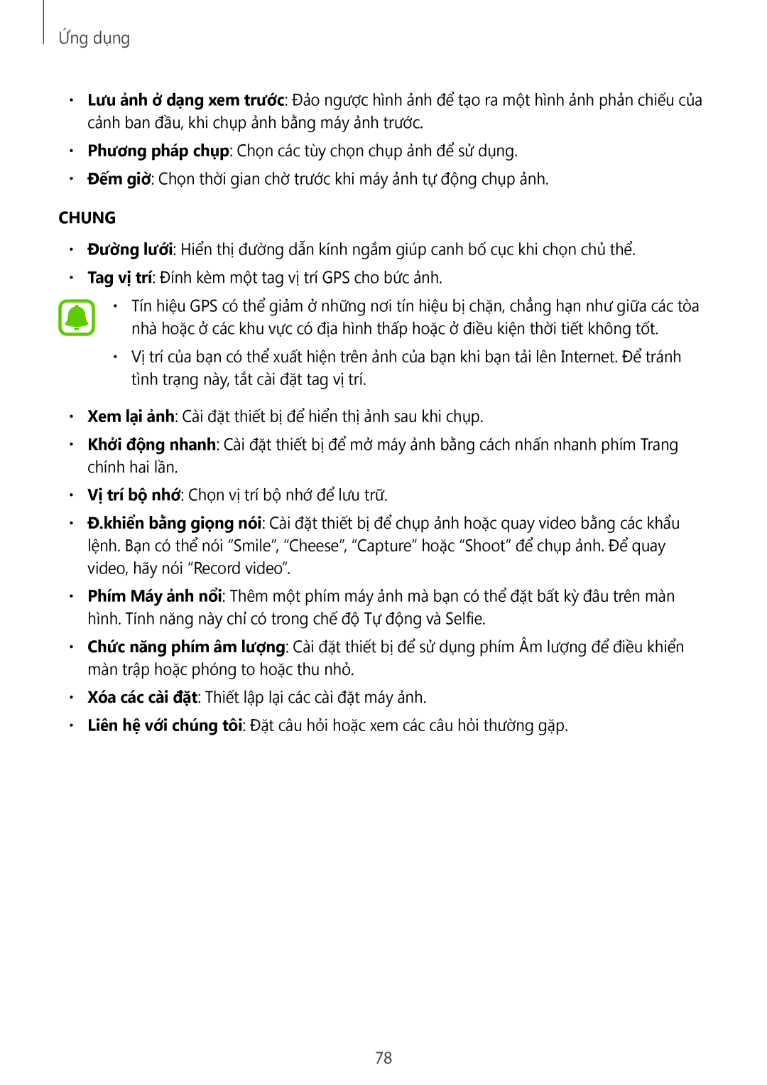 Samsung SM-A910FZDDXXV manual Chung 