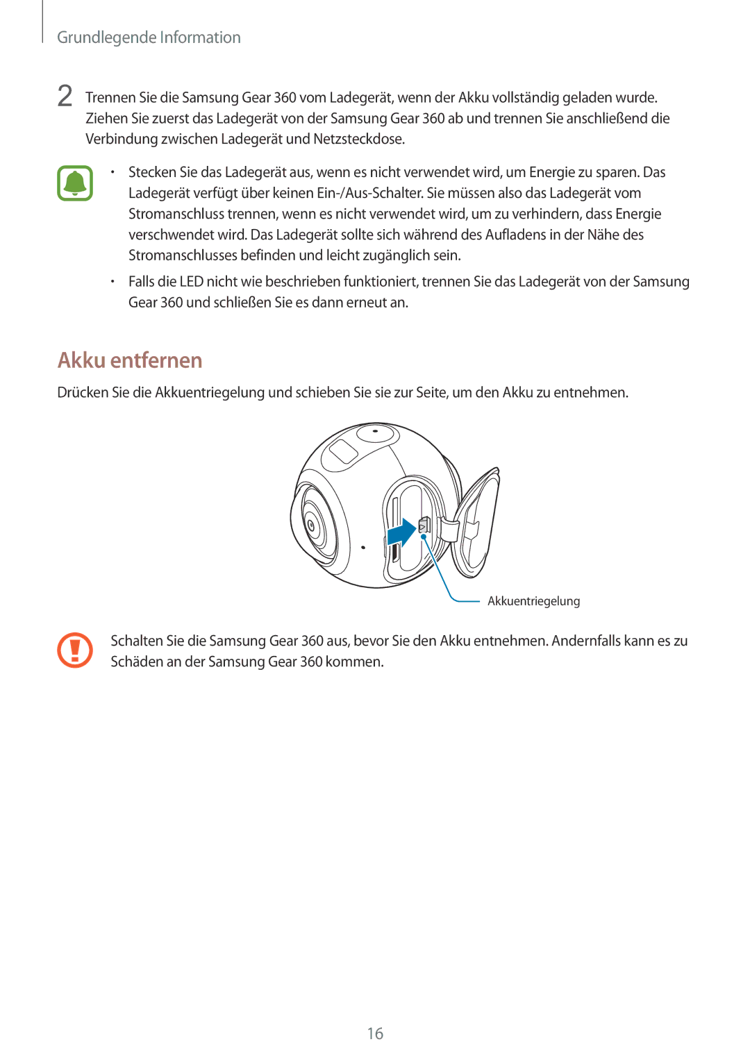 Samsung SM-C200NZWADBT manual Akku entfernen 