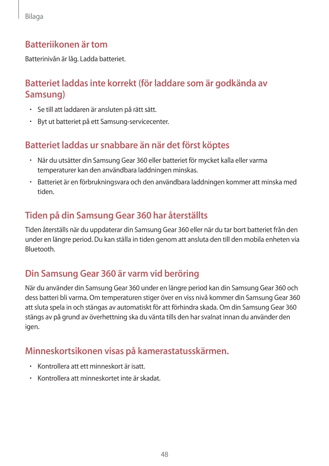 Samsung SM-C200NZWANEE manual Batteriikonen är tom 