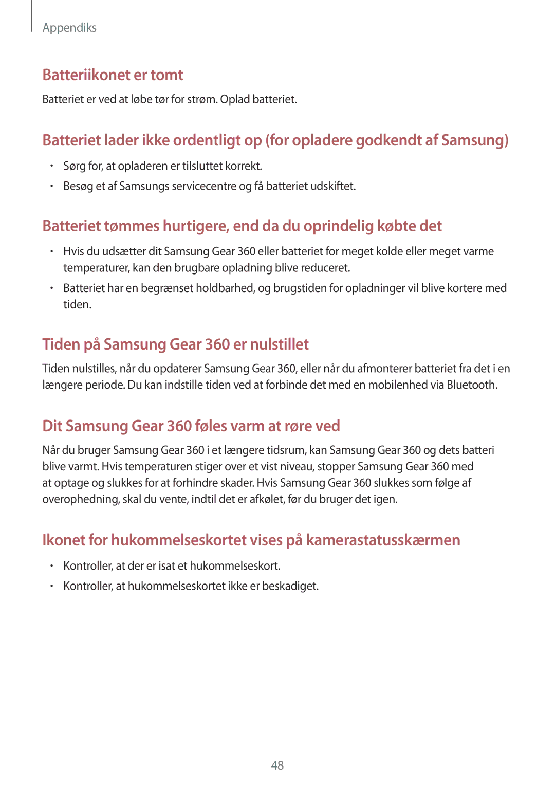 Samsung SM-C200NZWANEE manual Batteriikonet er tomt 