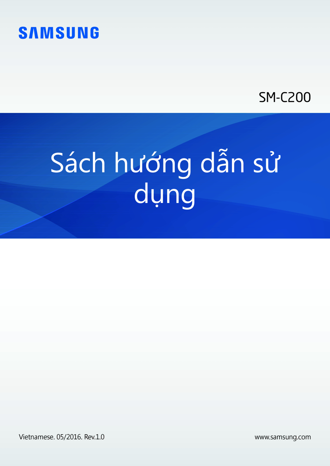 Samsung SM-C200NZWAXXV manual Sách hướng dẫn sử Dụng 