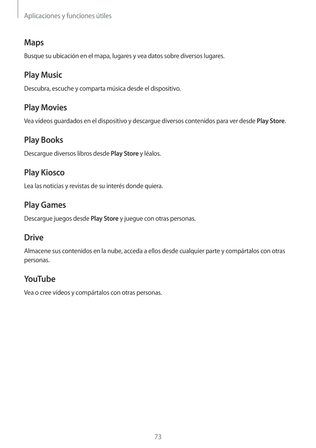 Samsung SM-G110HZWAPHE manual Maps 