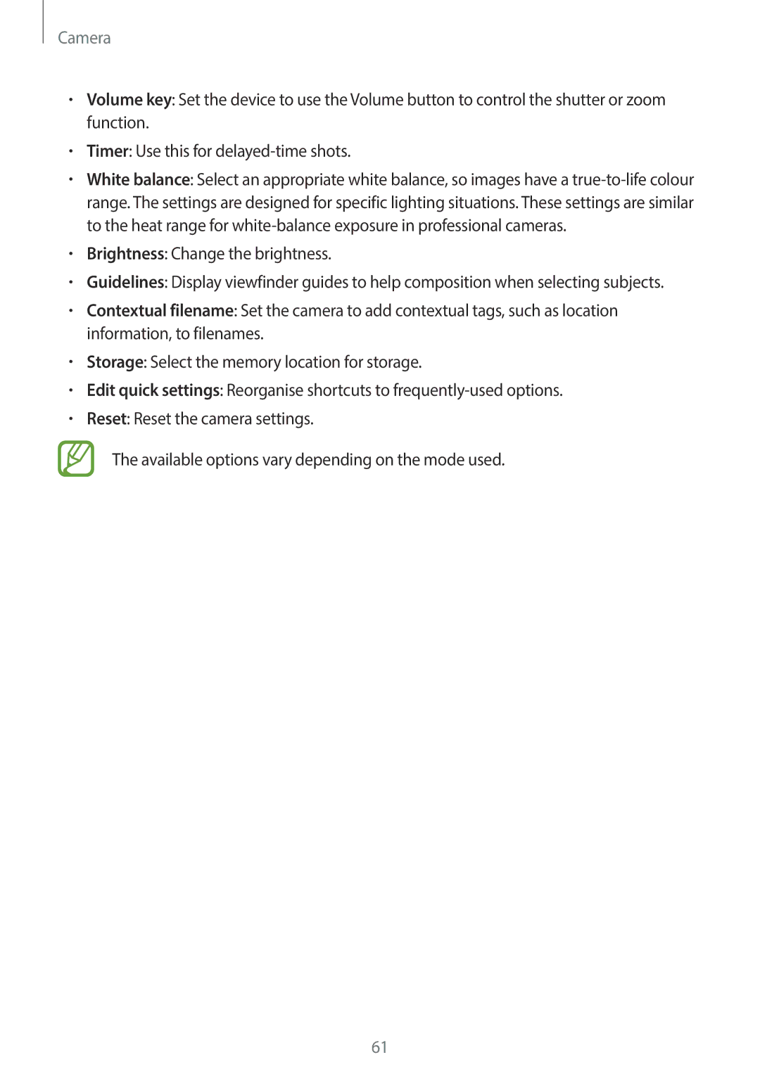 Samsung SM-G130EZWAKSA manual Brightness Change the brightness 