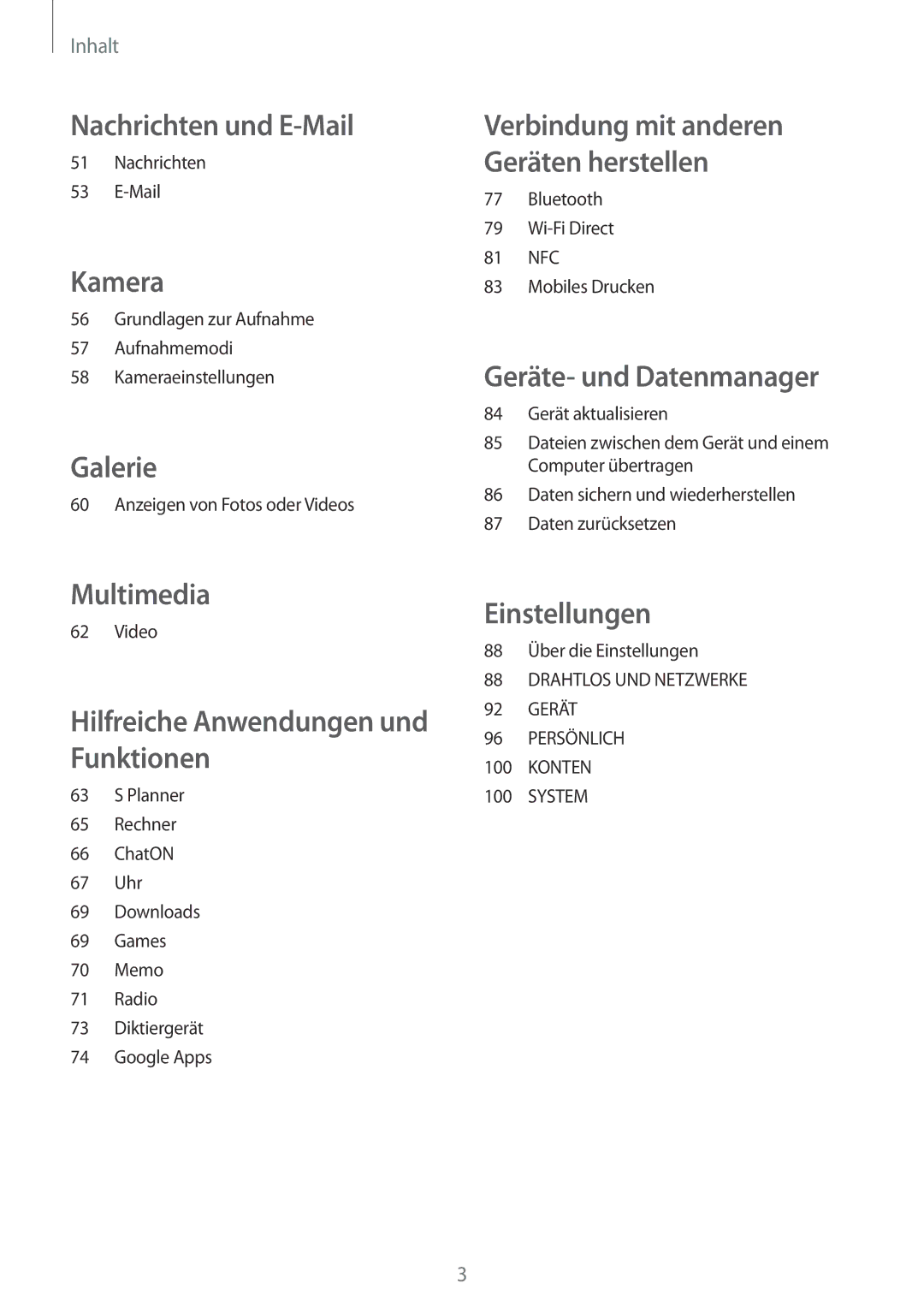 Samsung SM-G130HZANSEB, SM-G130HZWNVDR, SM-G130HZWNDDE, SM-G130HZWNDBT, SM2G130HZWNDDE, SM-G130HZWNCOS Nachrichten und E-Mail 