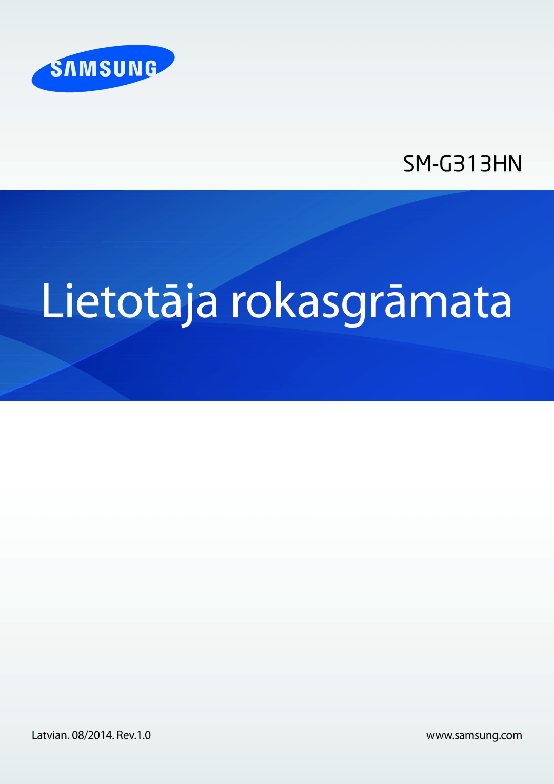 Samsung SM-G313HHANSEB, SM-G313HRWNSEB manual Lietotāja rokasgrāmata 