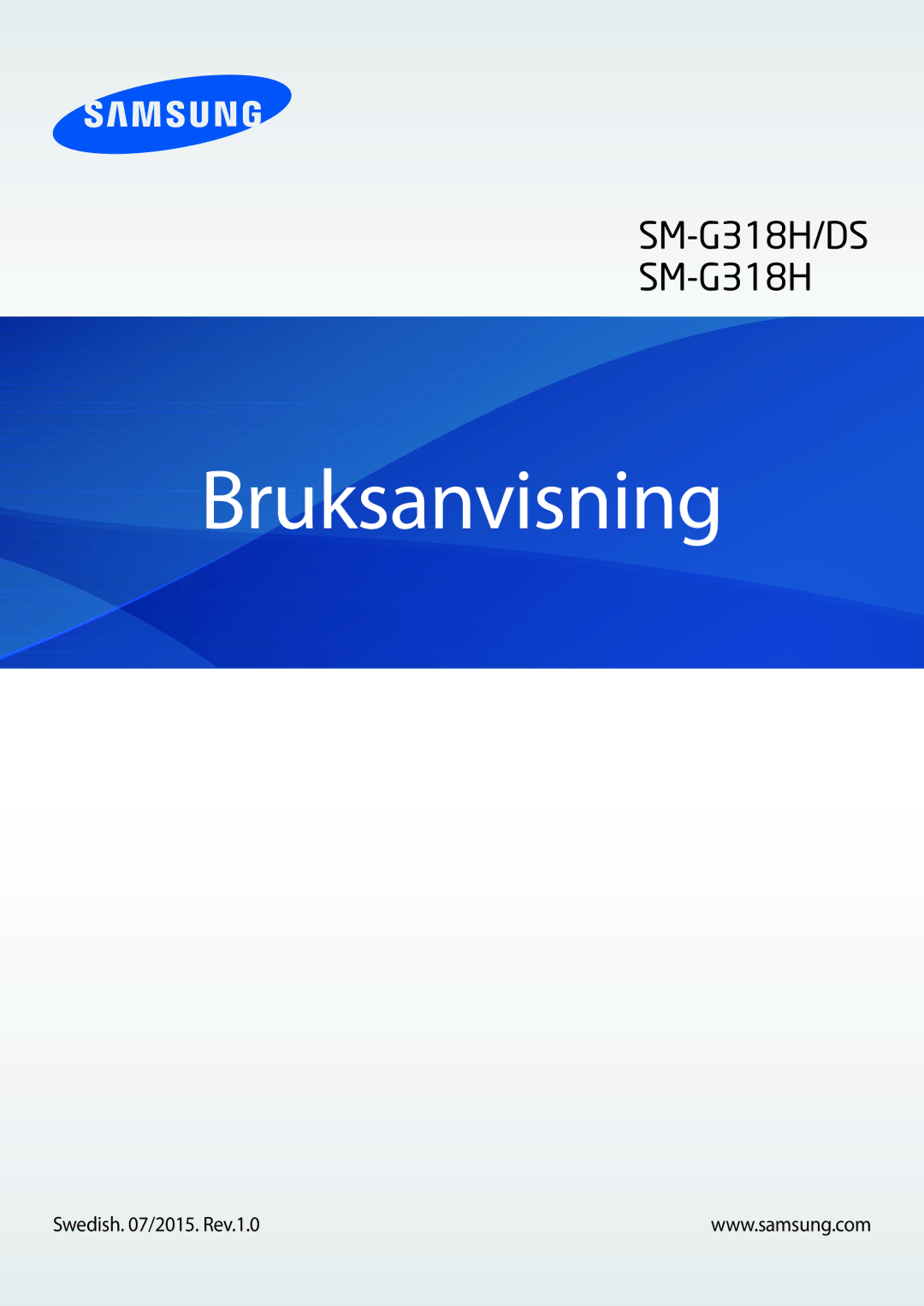 Samsung SM-G318HZKANEE, SM-G318HRWANEE manual Bruksanvisning 