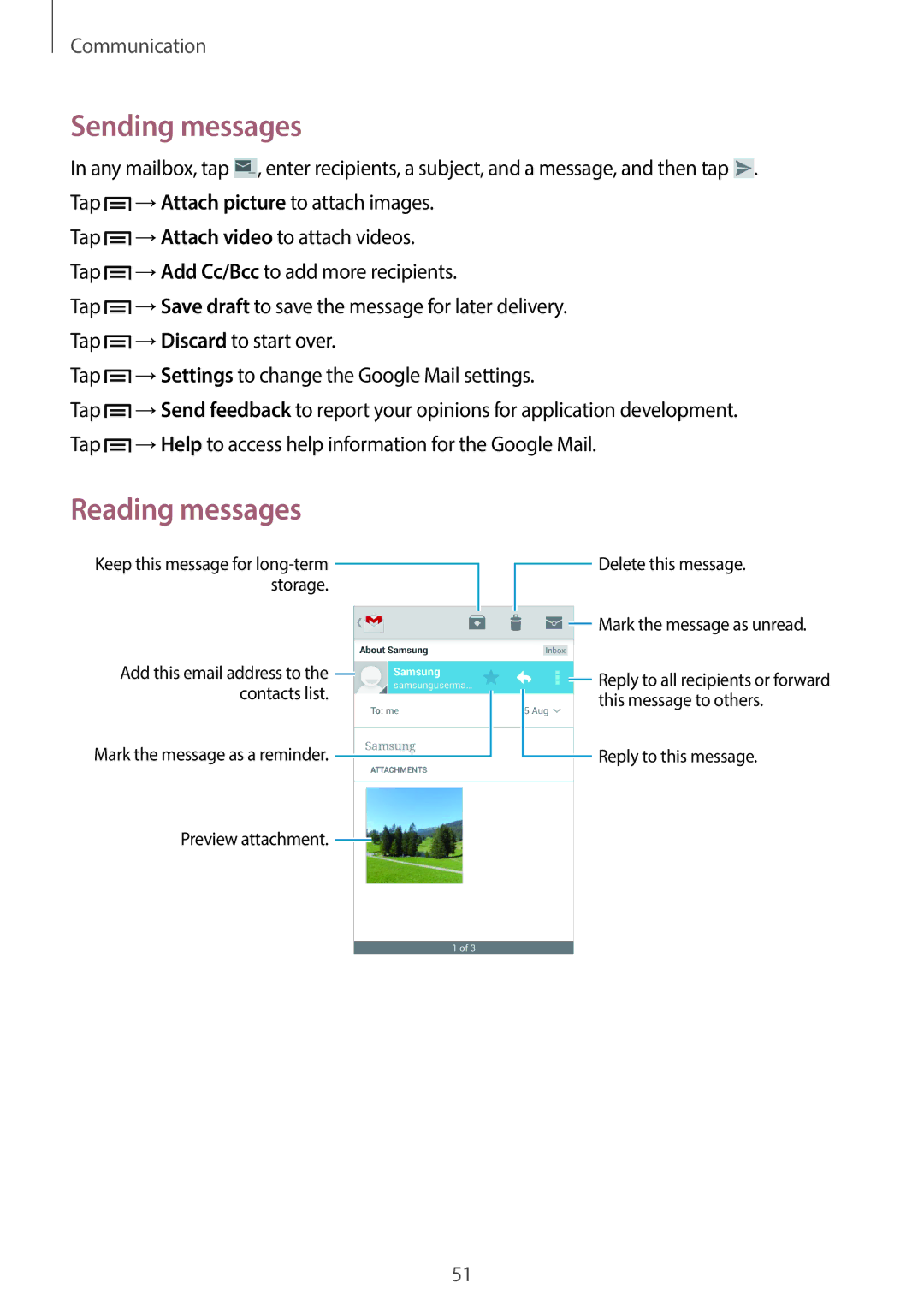 Samsung SM2G3500ZWAORX, SM-G3500ZIADBT, SM-G3500ZWATPL, SM-G3500ZWATMN manual Reply to this message Preview attachment 