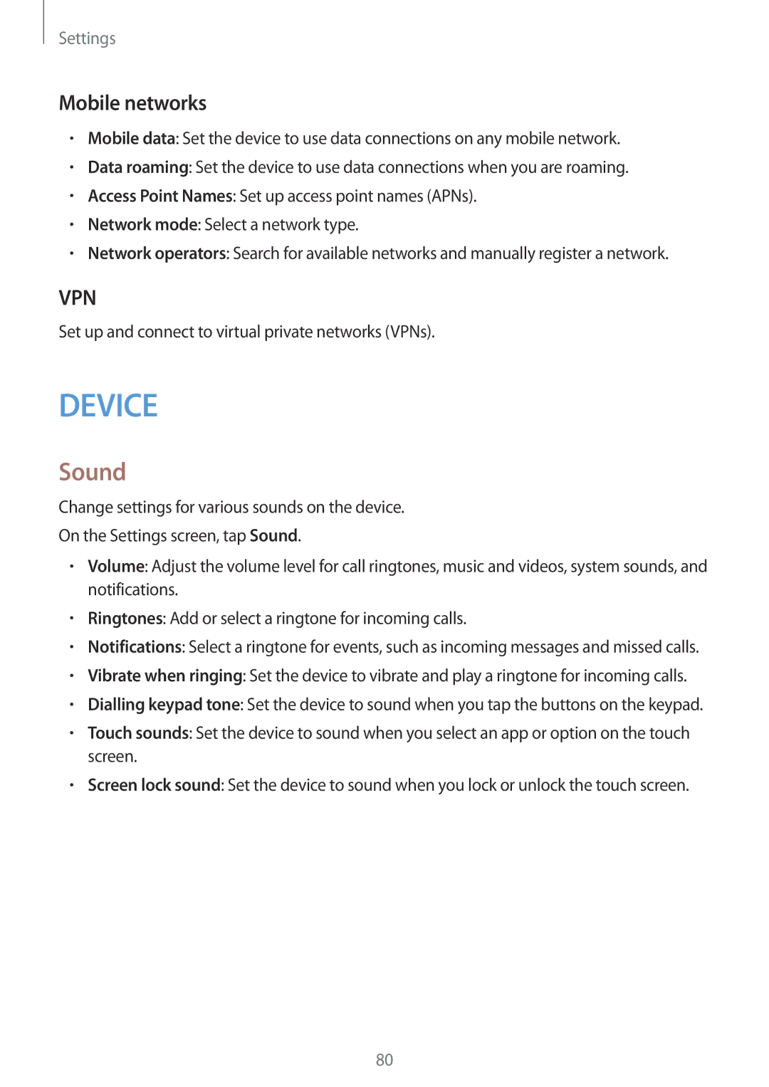 Samsung SM2G360FZWAETL, SM-G360FZSAXEF, SM-G360FHAASFR, SM-G360FHAAVGF, SM-G360FZWAVGF, SM-G360FHAAXEF Sound, Mobile networks 